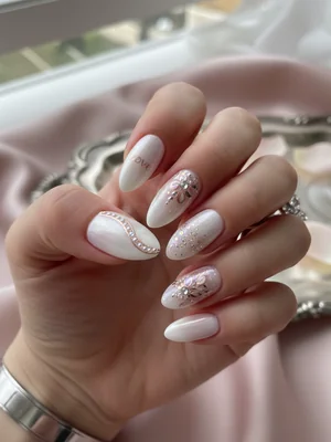 Photo-real Salon Wedding Nails