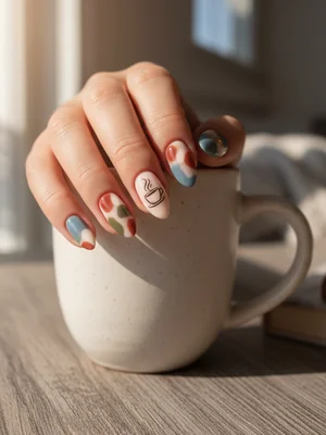 Gorgeous Photo-real Salon Casual Nails