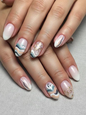 Beautiful Photo-real Salon Casual Nails