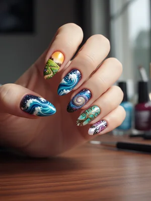 Stunning Photo-real Salon Detailing Nails