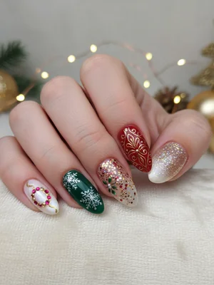 Photo-real Salon Holiday Nails