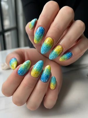Stunning Photo-real Salon Sponge Nails