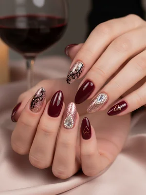 Photo-real Salon Date Night Nails