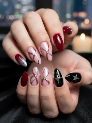 Photo-real Salon Date Night Nails