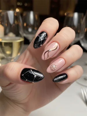 Gorgeous Photo-real Salon Date Night Nails - Date Night nail art - featuring nail art, red, date night - nail art inspiration and design ideas