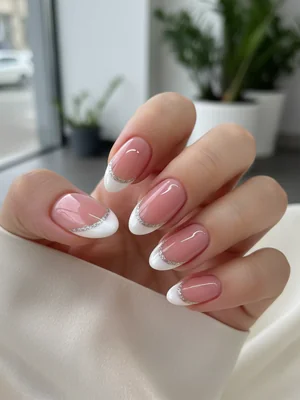 Photo-real Salon Reverse French Nails
