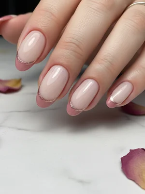 Gorgeous Photo-real Salon Reverse French Nails - Reverse French nail art - featuring nail art, red - nail art inspiration and design ideas