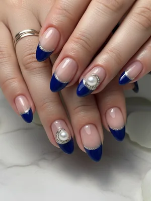 Photo-real Salon Half Moon Nails