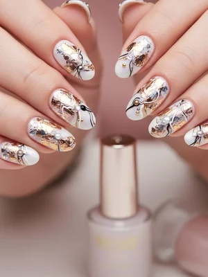 Photo-real Salon Foil Nails