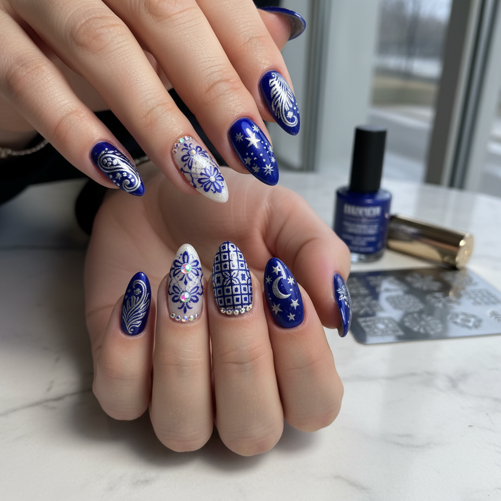Photo-real Salon Stamping Nails