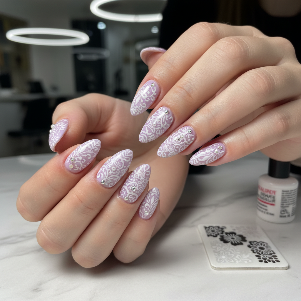 Photo-real Salon Stamping Nails