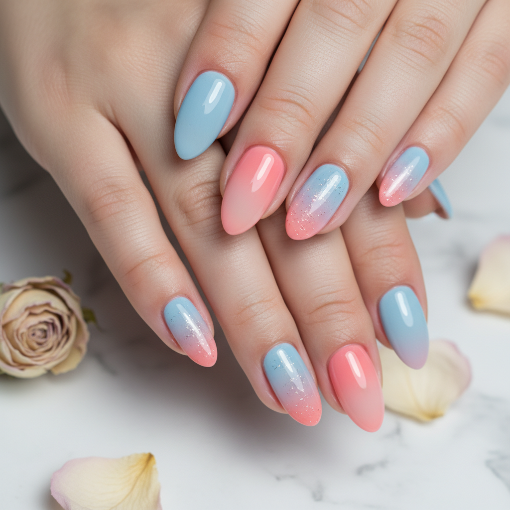 Photo-real Salon Ombre Nails