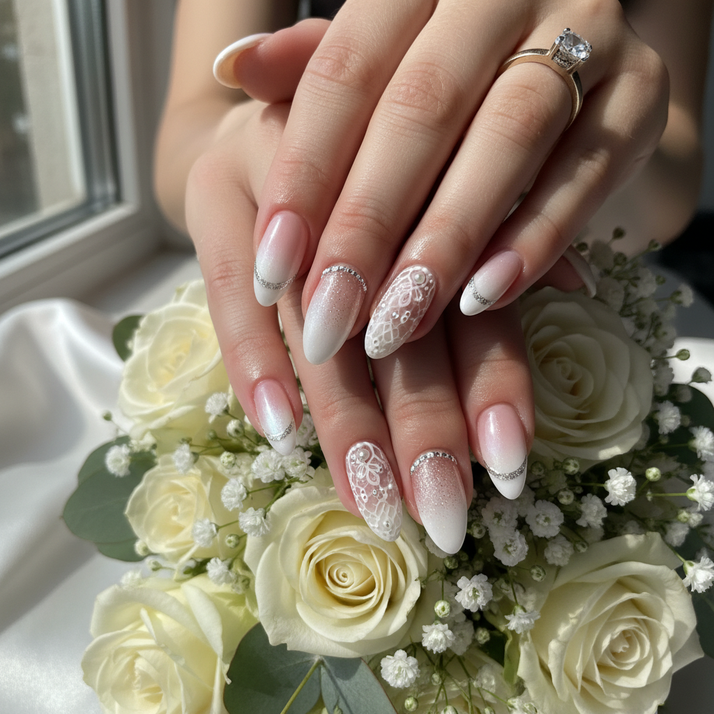 Photo-real Salon Wedding Nails