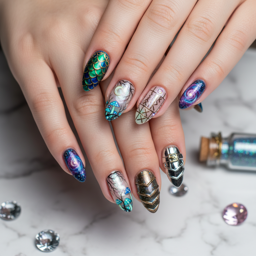 Photo-real Salon Detailing Nails