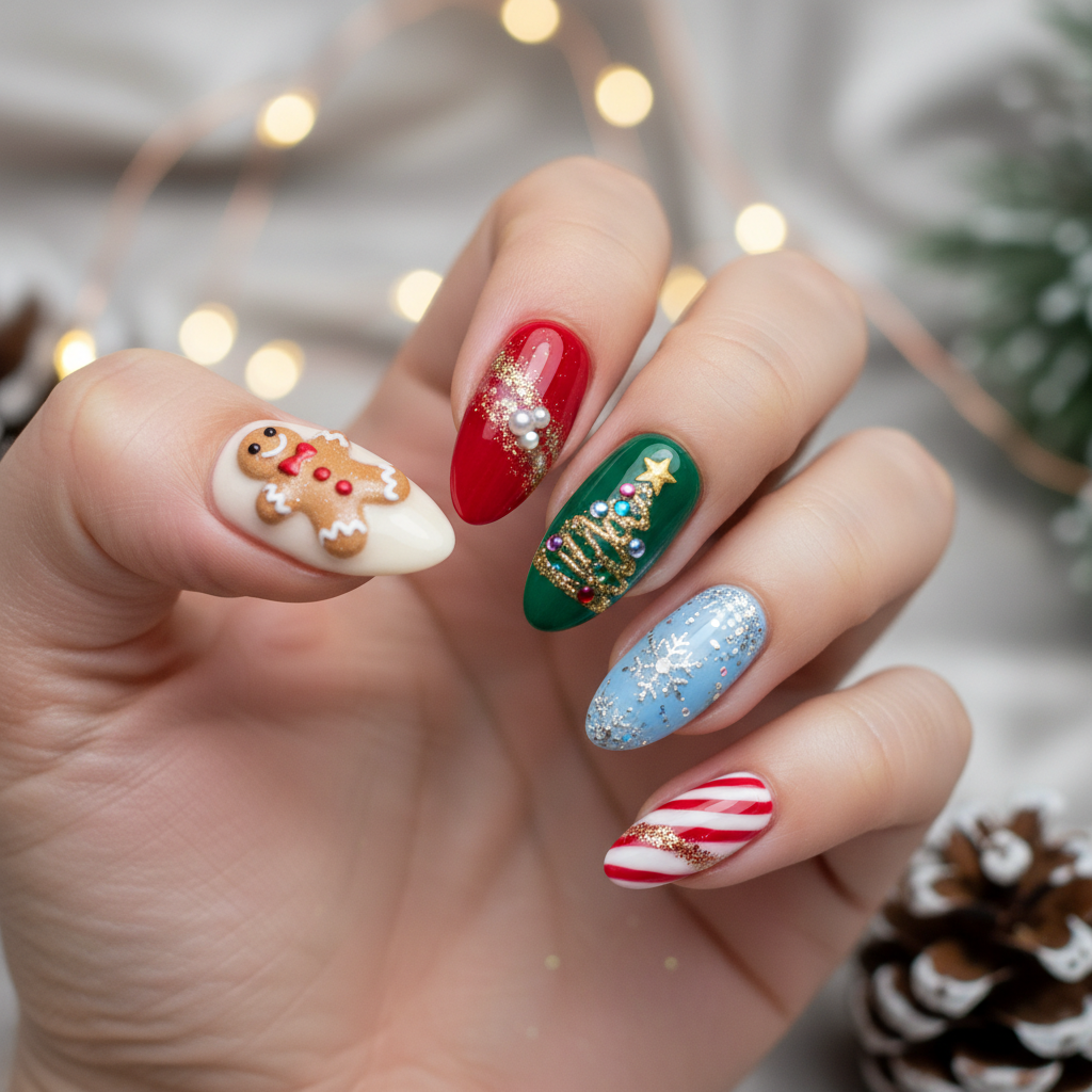 Photo-real Salon Holiday Nails