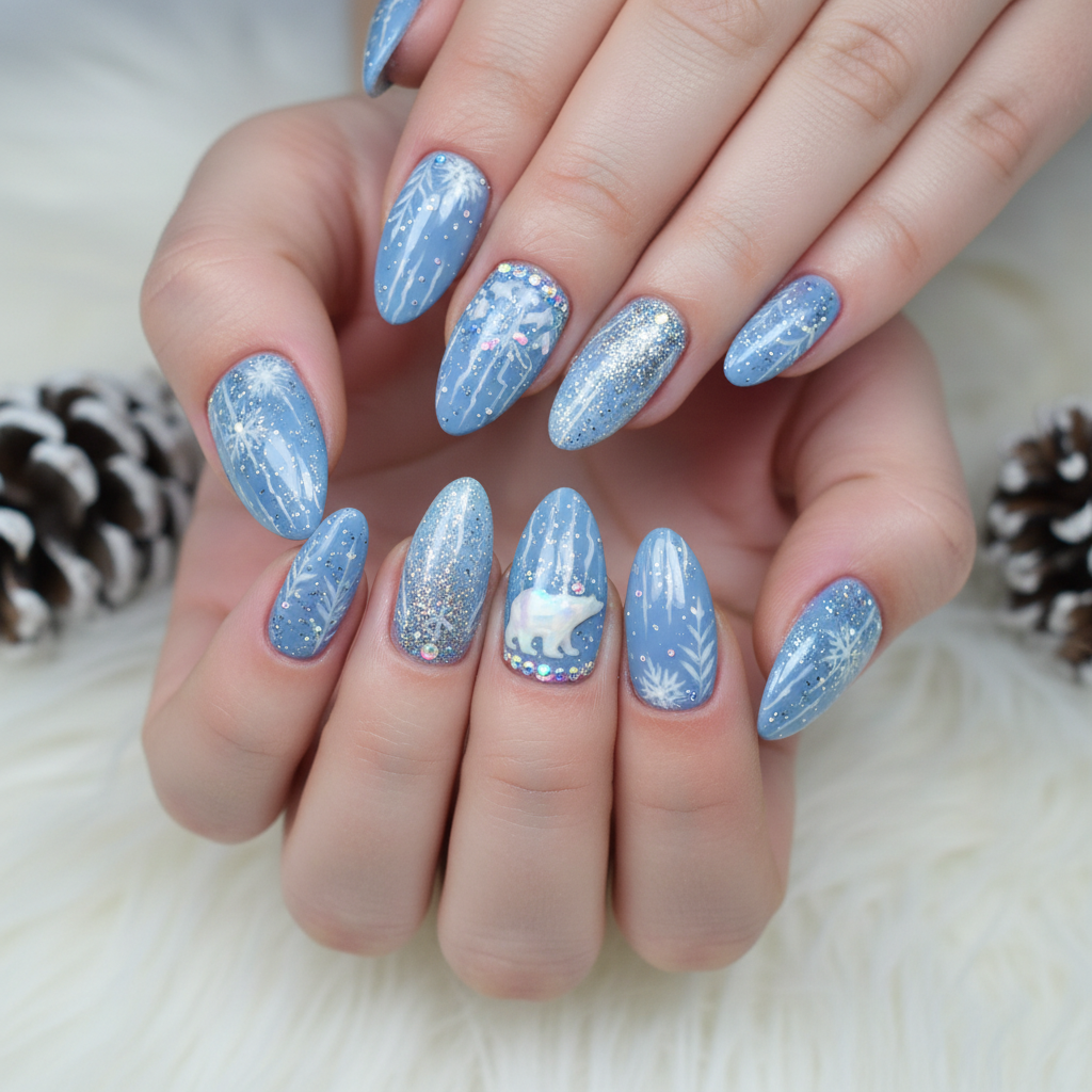 Photo-real Salon Winter Nails