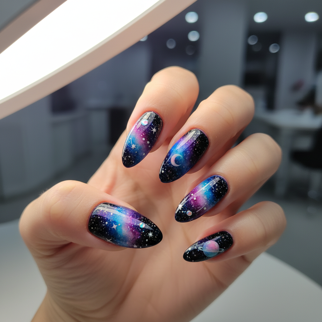Photo-real Salon Galaxy Nails
