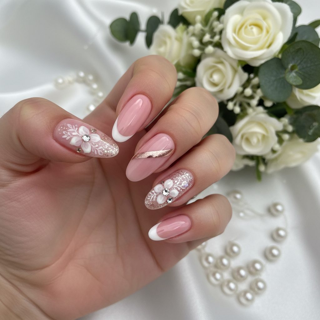 Photo-real Salon Bridesmaid Nails