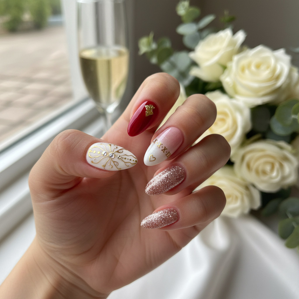 Photo-real Salon Anniversary Nails