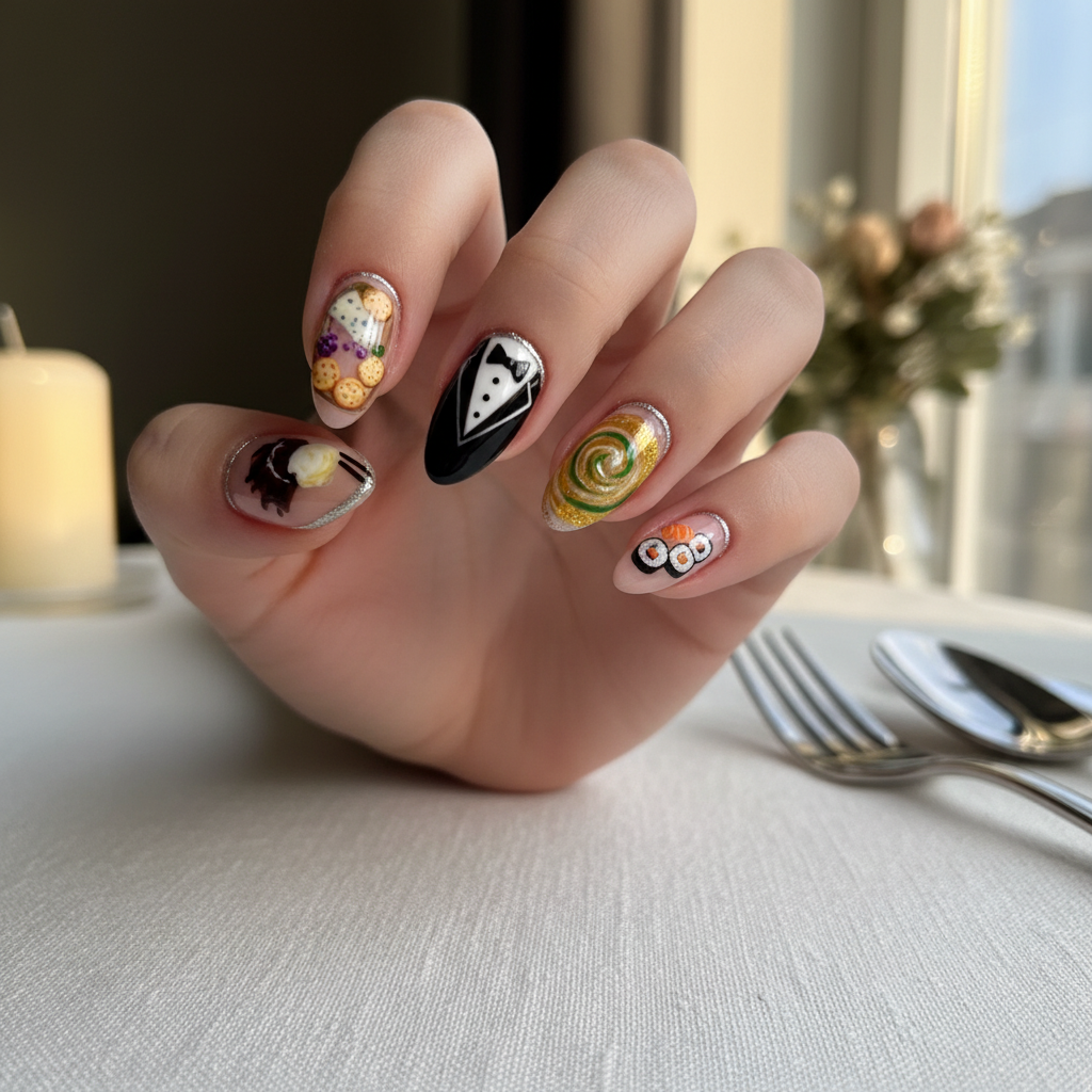 Photo-real Salon Dinner Nails