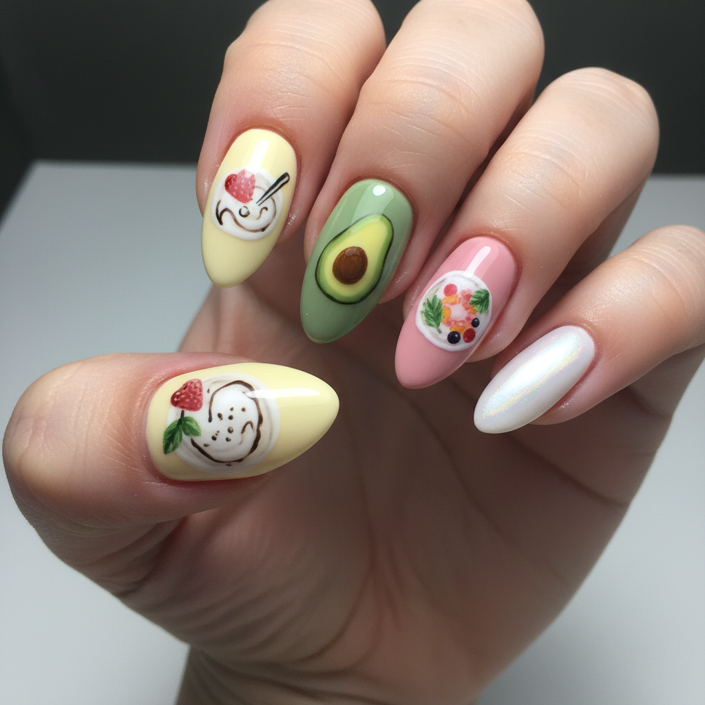 Photo-real Salon Brunch Nails