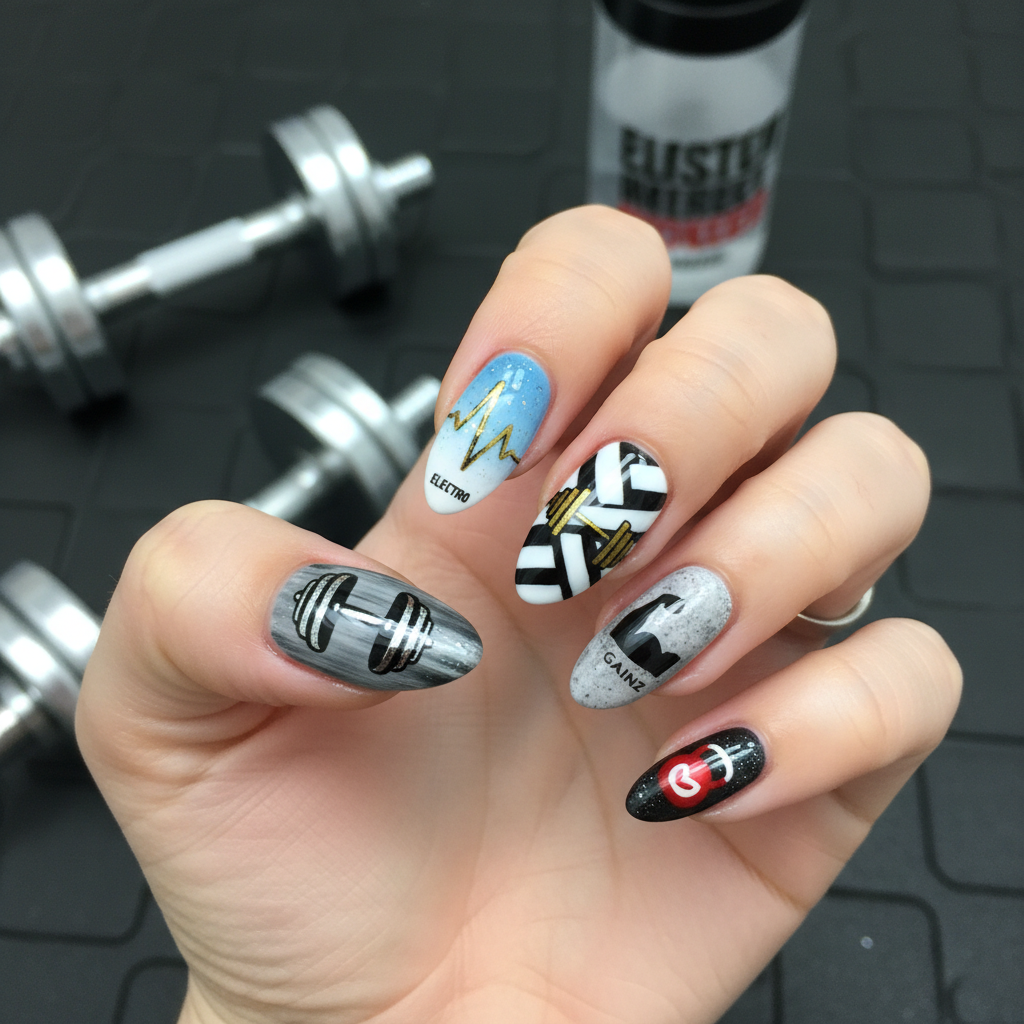 Photo-real Salon Gym Nails