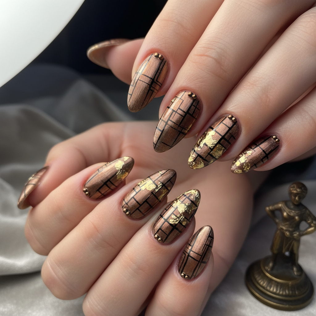 Photo-real Salon Bronze Nails