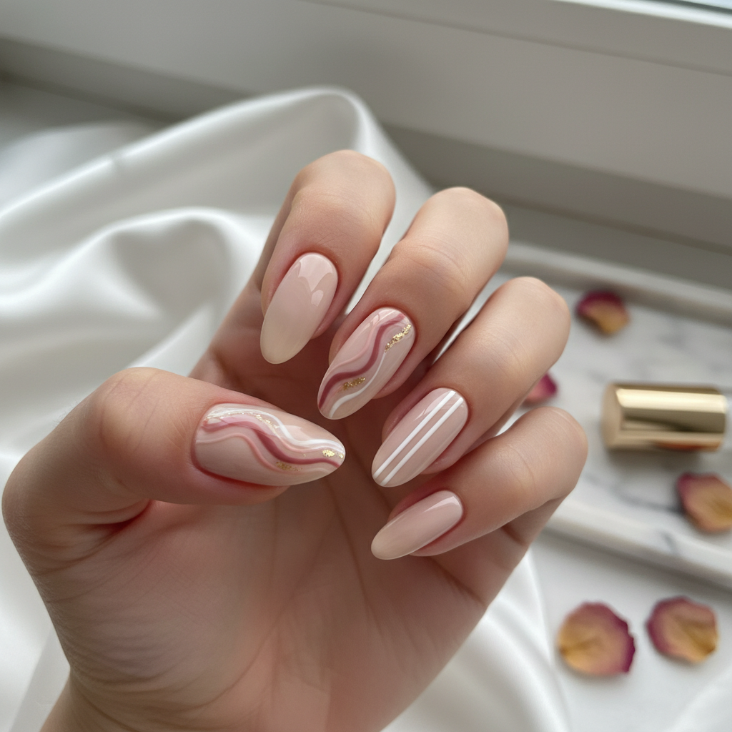 Photo-real Salon Nude Nails