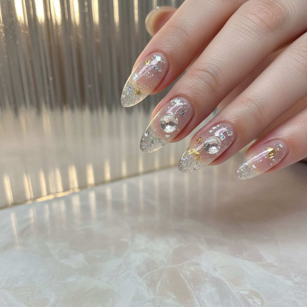 Photo-real Salon Clear Nails