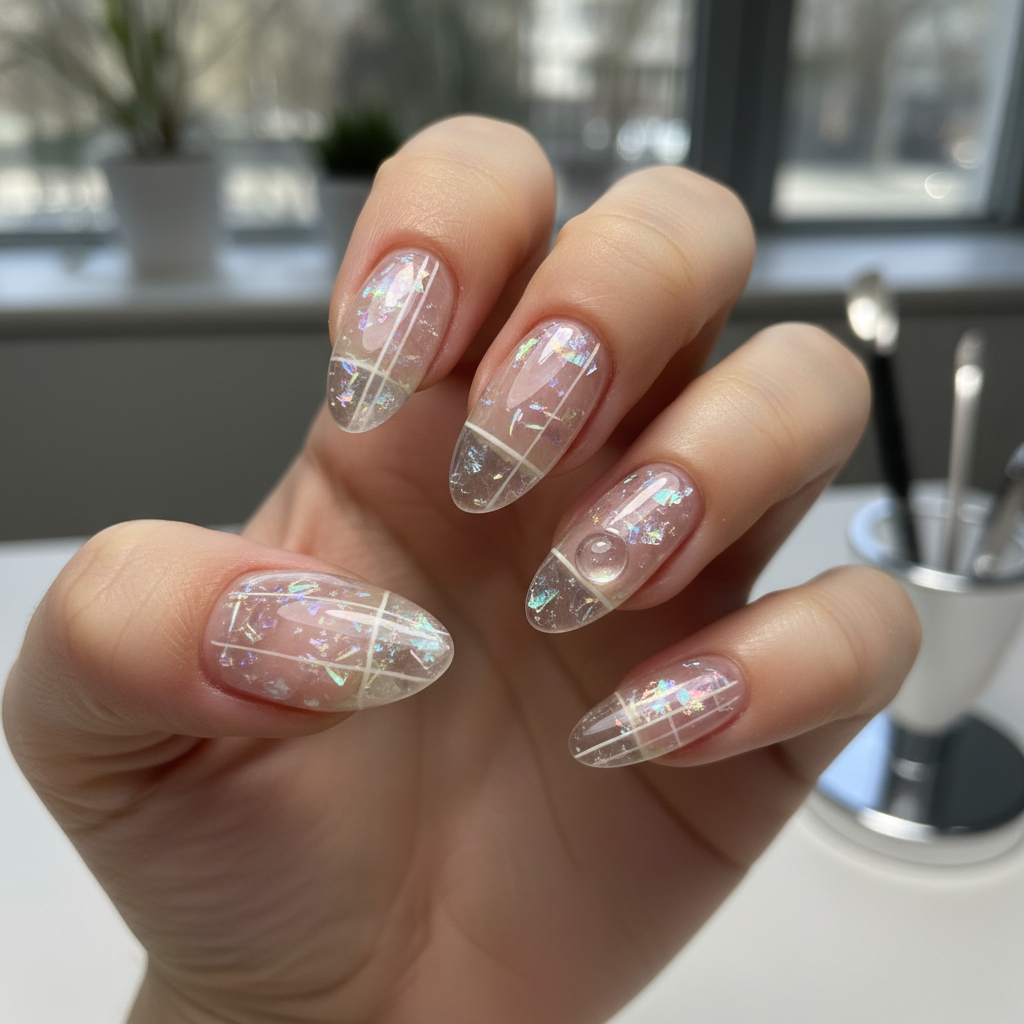 Photo-real Salon Transparent Nails