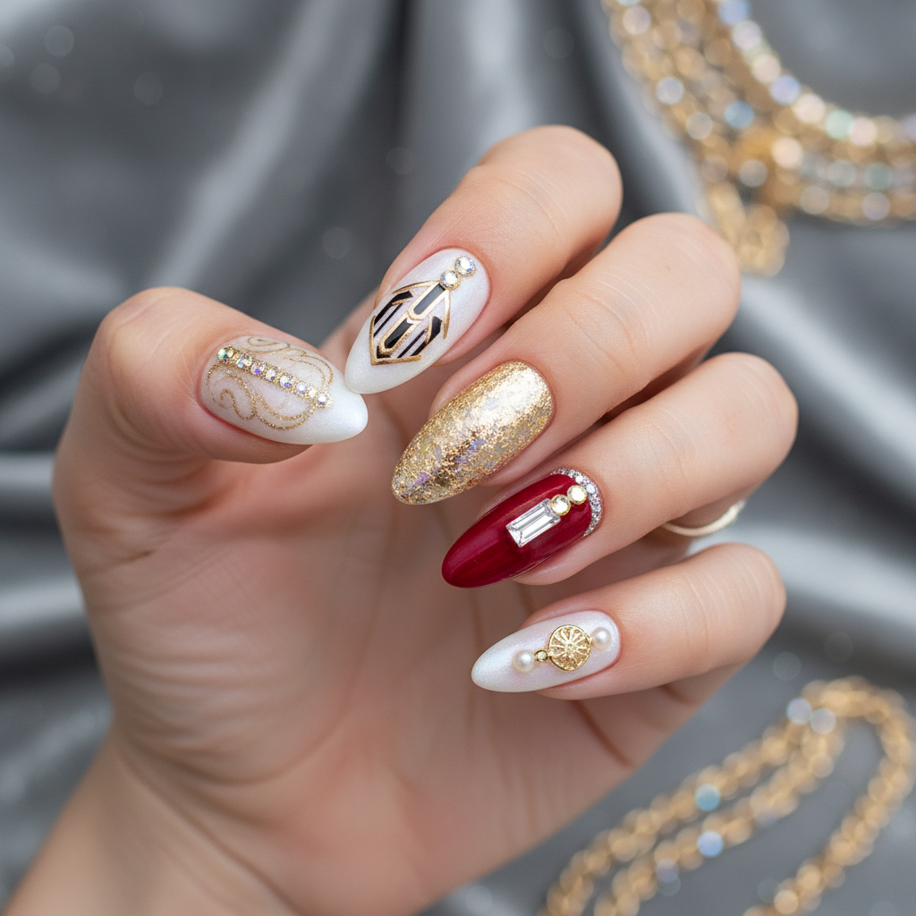 Photo-real Salon Glamour Nails