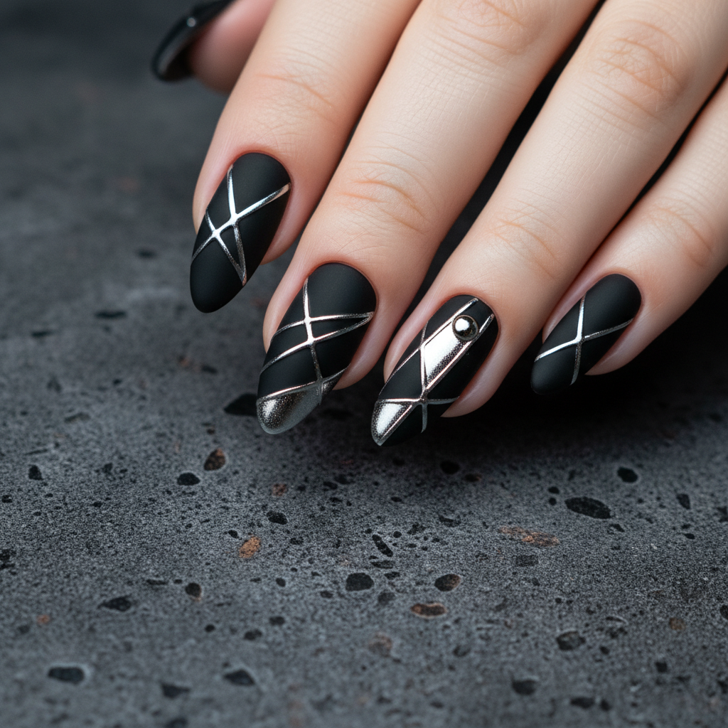 Photo-real Salon Edgy Nails