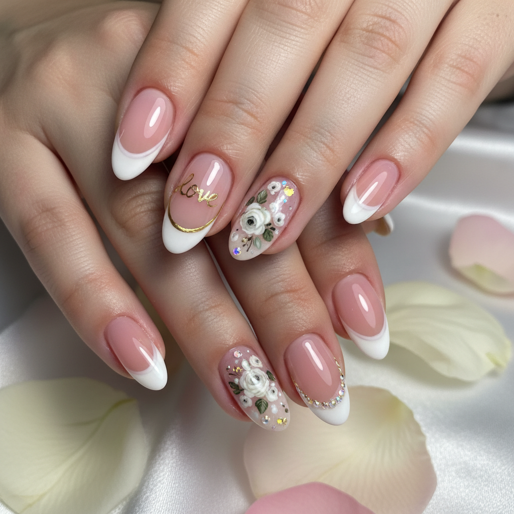 Photo-real Salon Romantic Nails