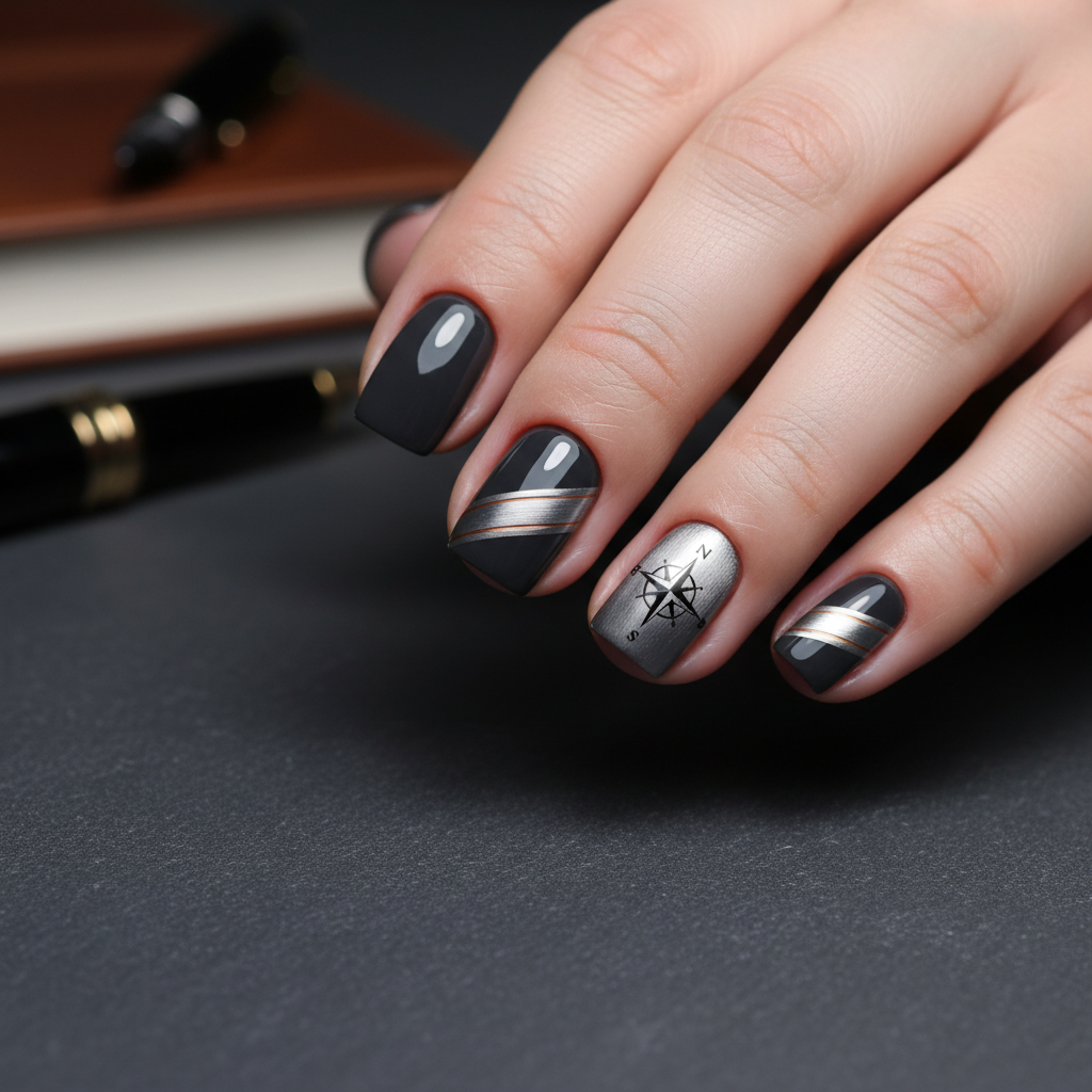 Photo-real Salon Masculine Nails