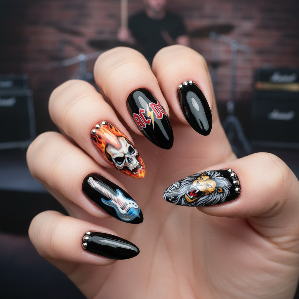 Photo-real Salon Rock Nails
