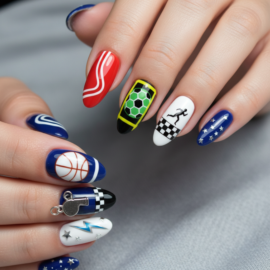 Photo-real Salon Sporty Nails