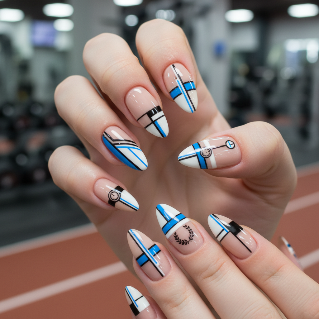 Photo-real Salon Athletic Nails