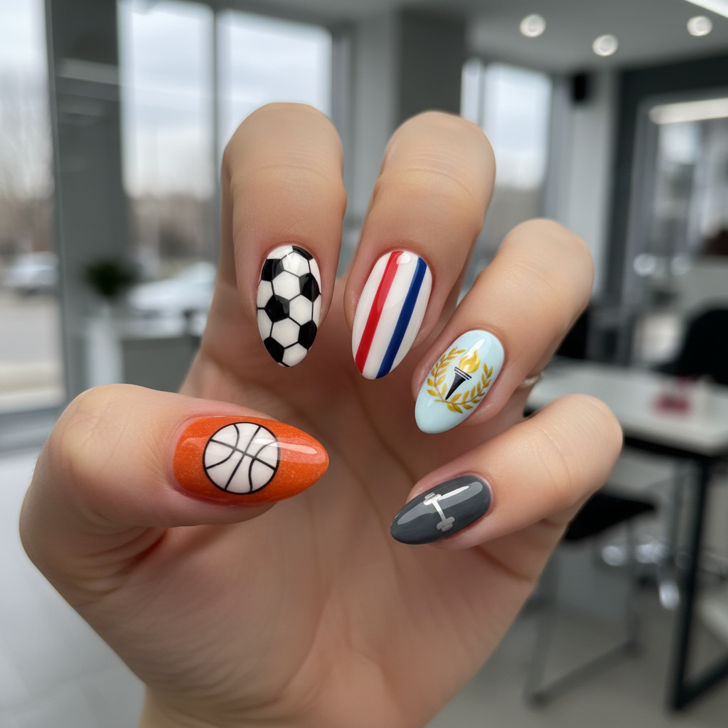 Photo-real Salon Athletic Nails