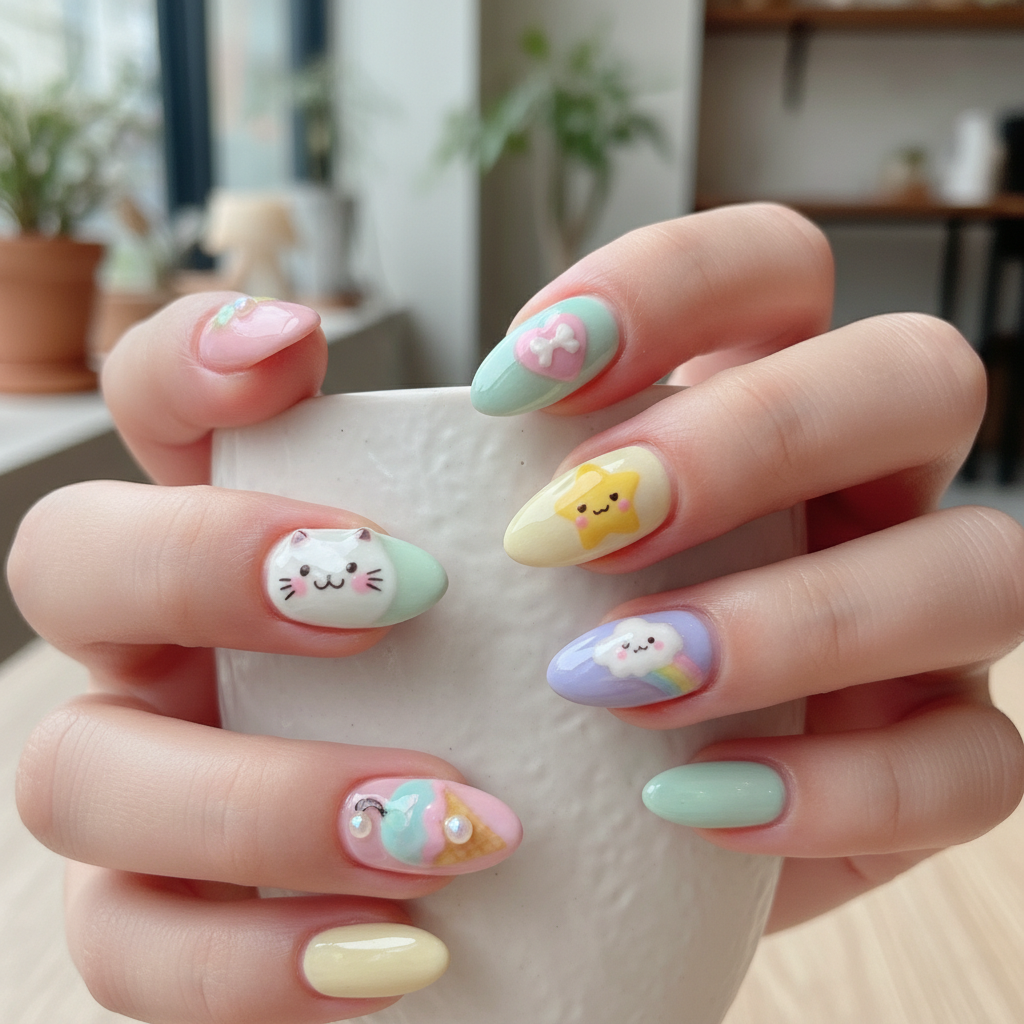 Photo-real Salon Kawaii Nails