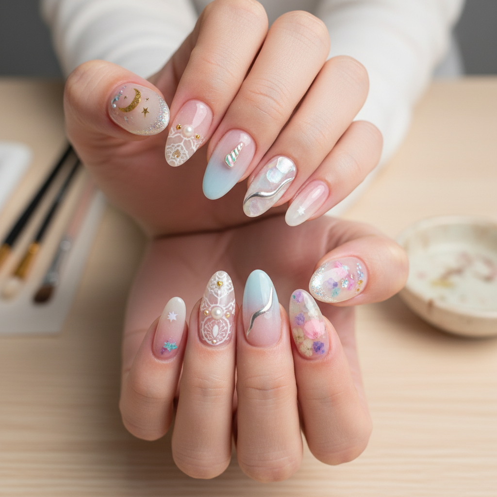 Photo-real Salon Korean Nails