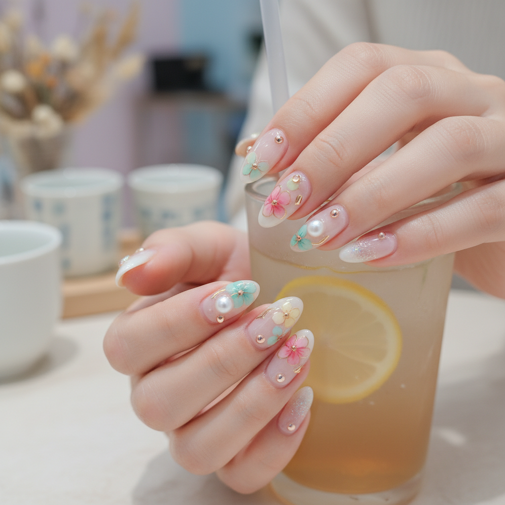 Photo-real Salon Korean Nails