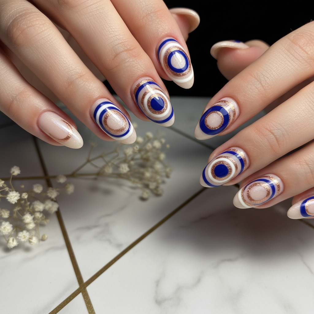 Photo-real Salon Round Nails Round nail art