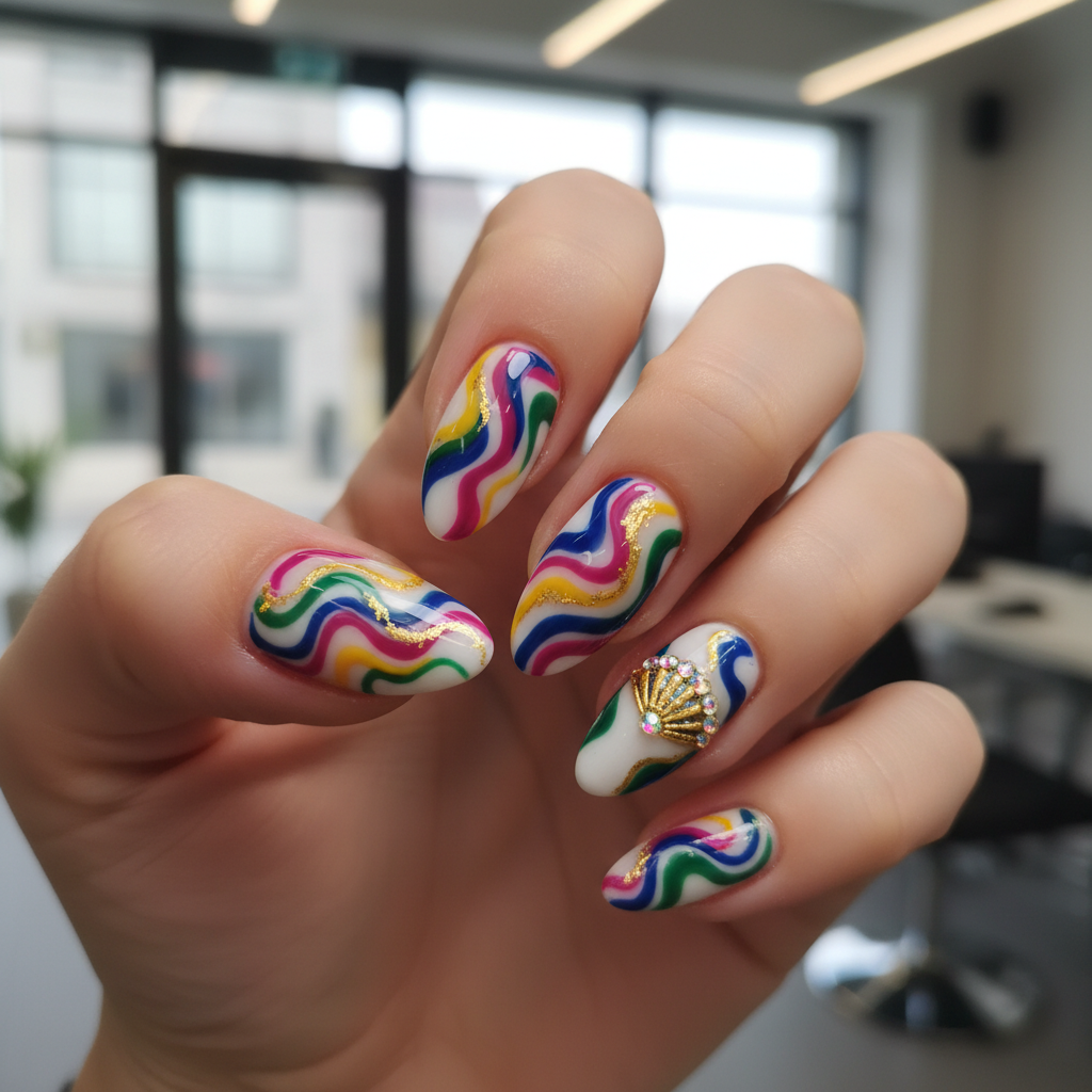 Photo-real Salon Flair Nails Flair nail art