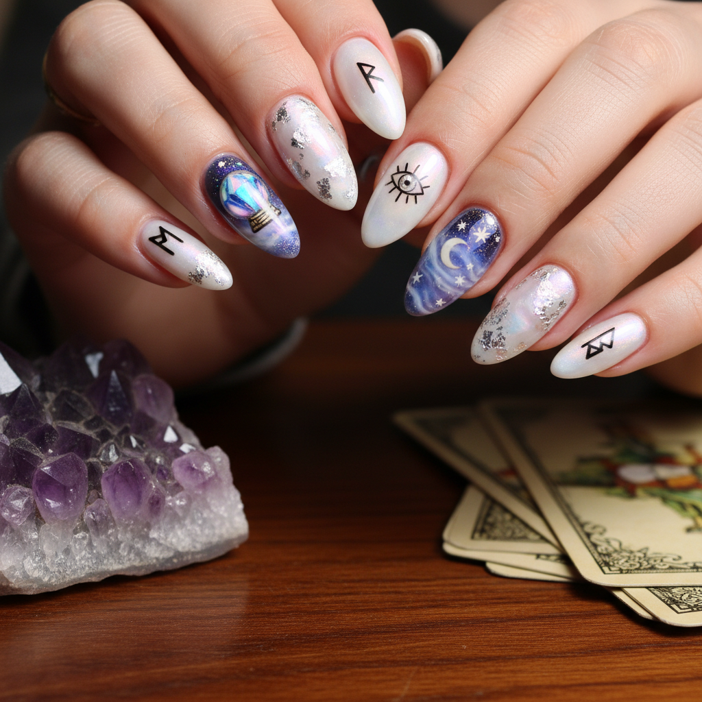 Photo-real Salon Medium Nails