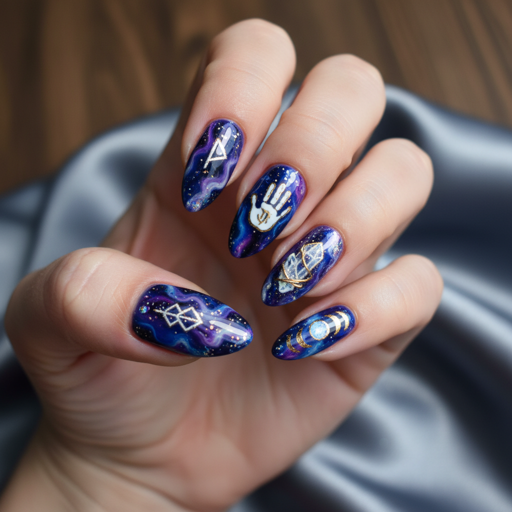 Photo-real Salon Medium Nails