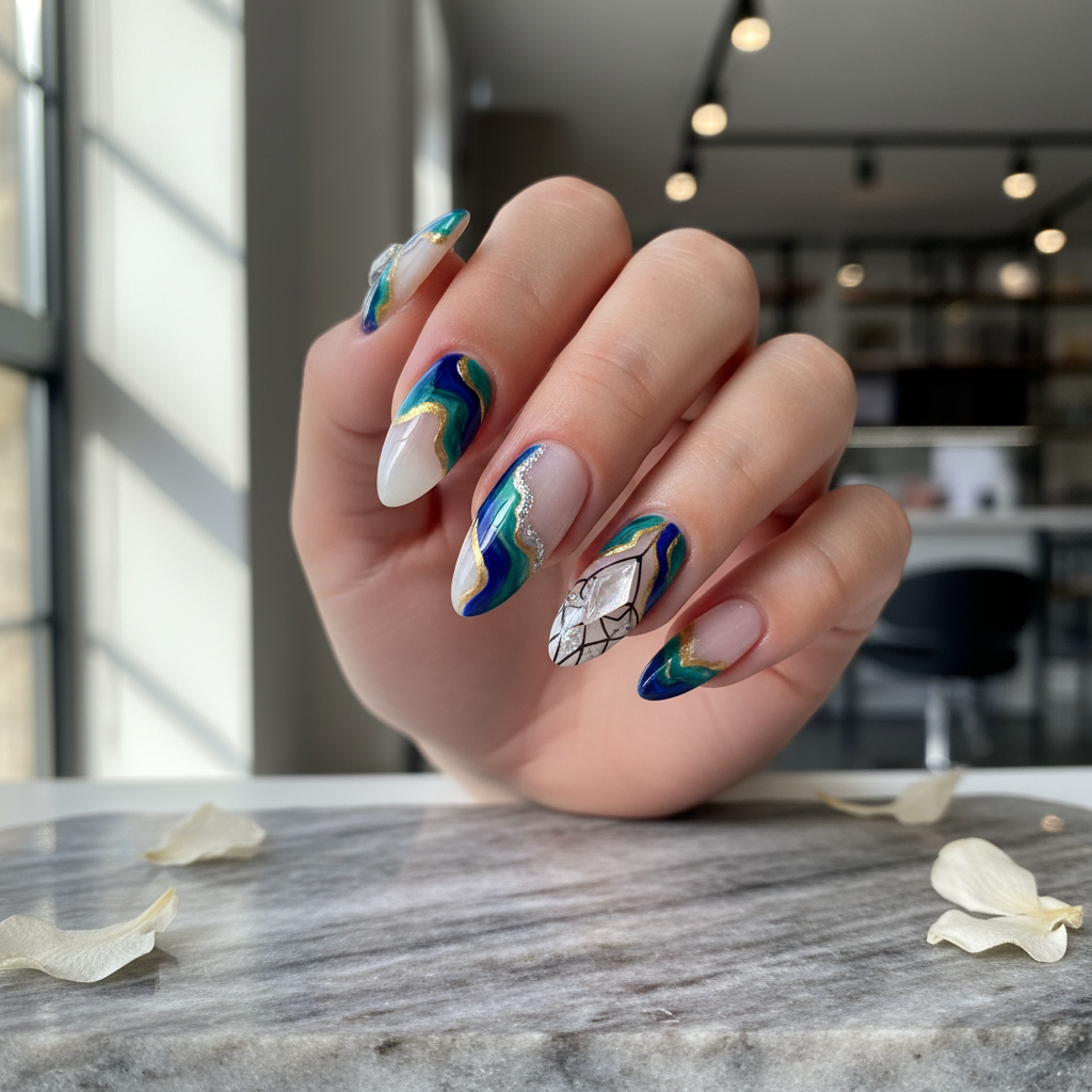 Photo-real Salon Extended Nails Extended nail art
