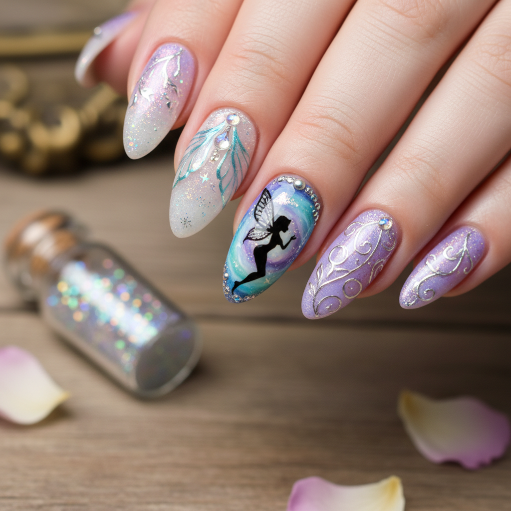 Photo-real Salon Fairy Nails