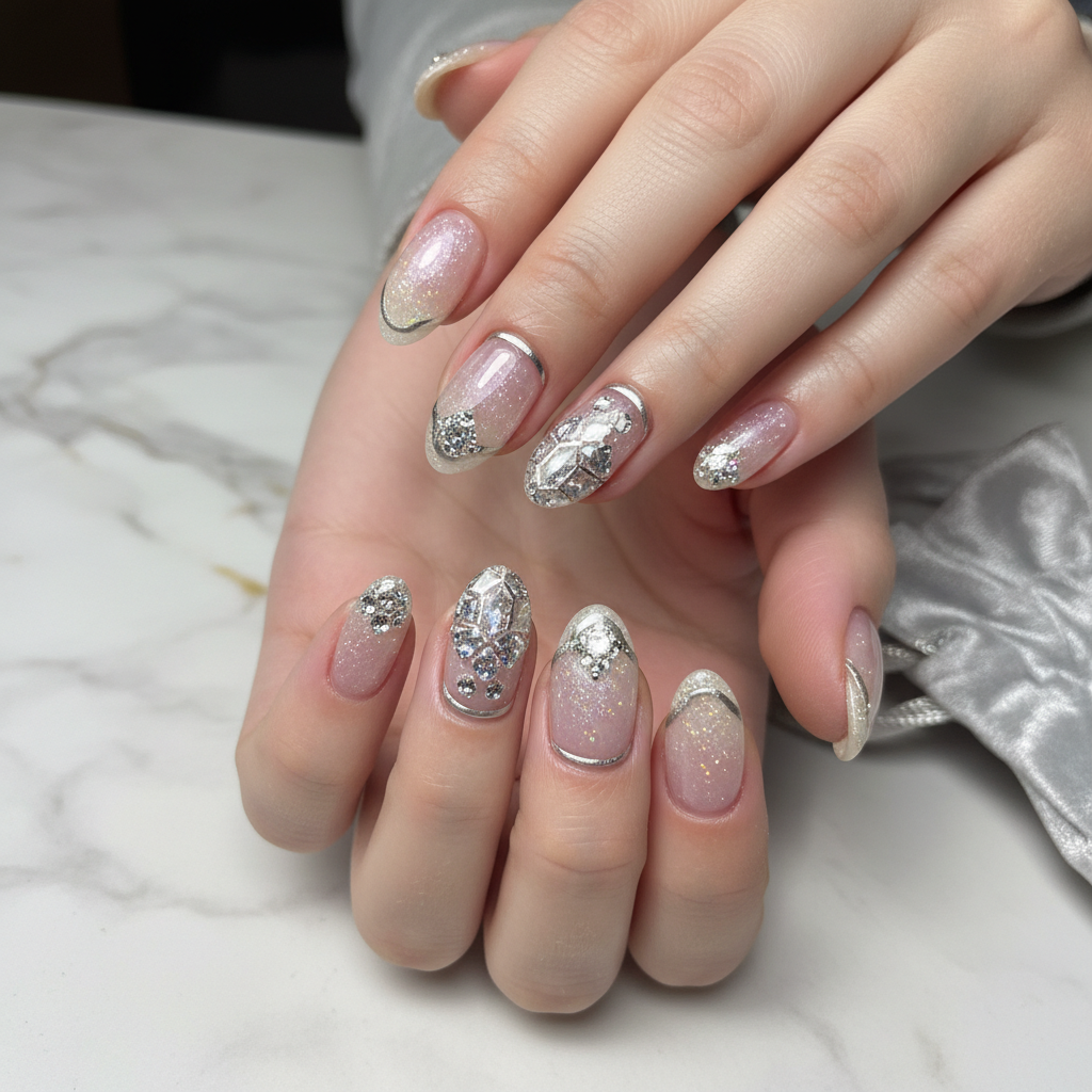 Photo-real Salon Diamond Nails