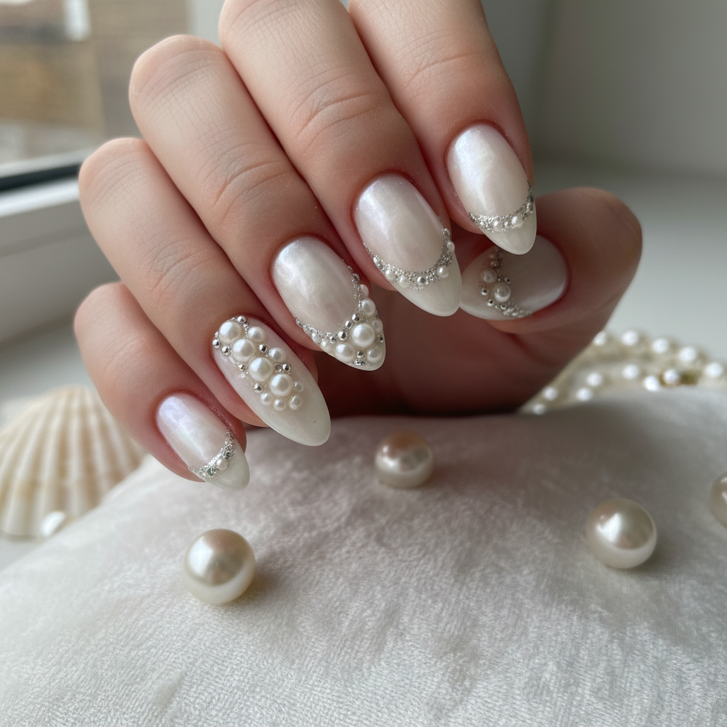 Photo-real Salon Pearl Nails