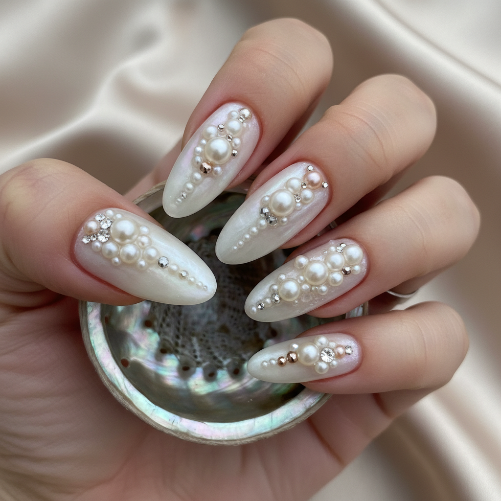 Photo-real Salon Pearl Nails